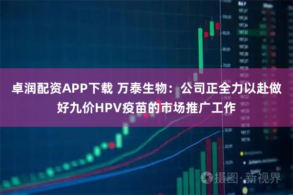 卓润配资APP下载 万泰生物：公司正全力以赴做好九价HPV疫苗的市场推广工作